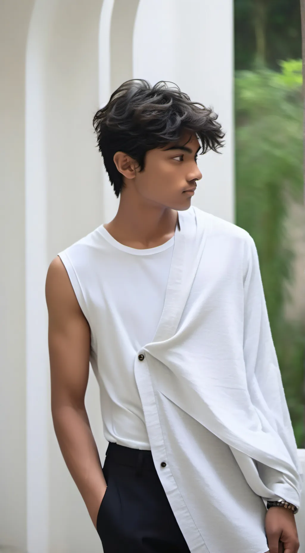 ai character: Ravi Singh background