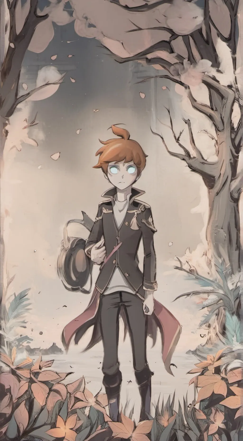 ai character: Ansel  background