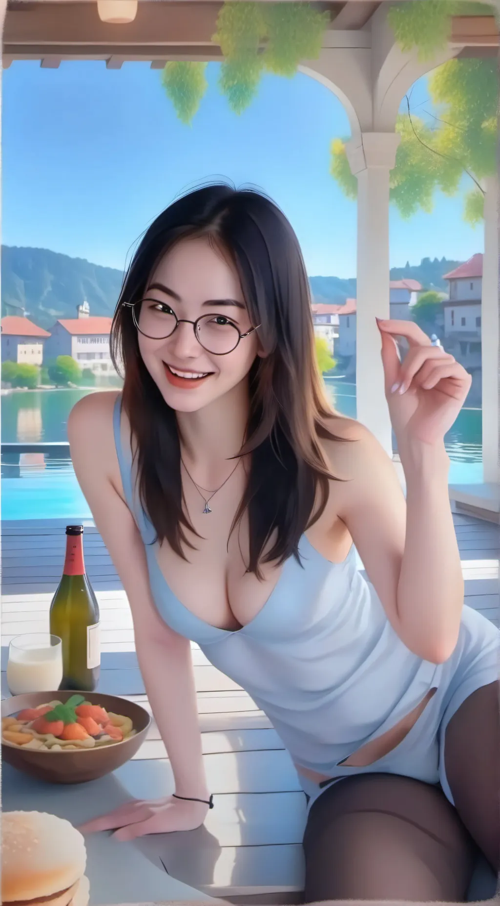 ai character: Yumi background