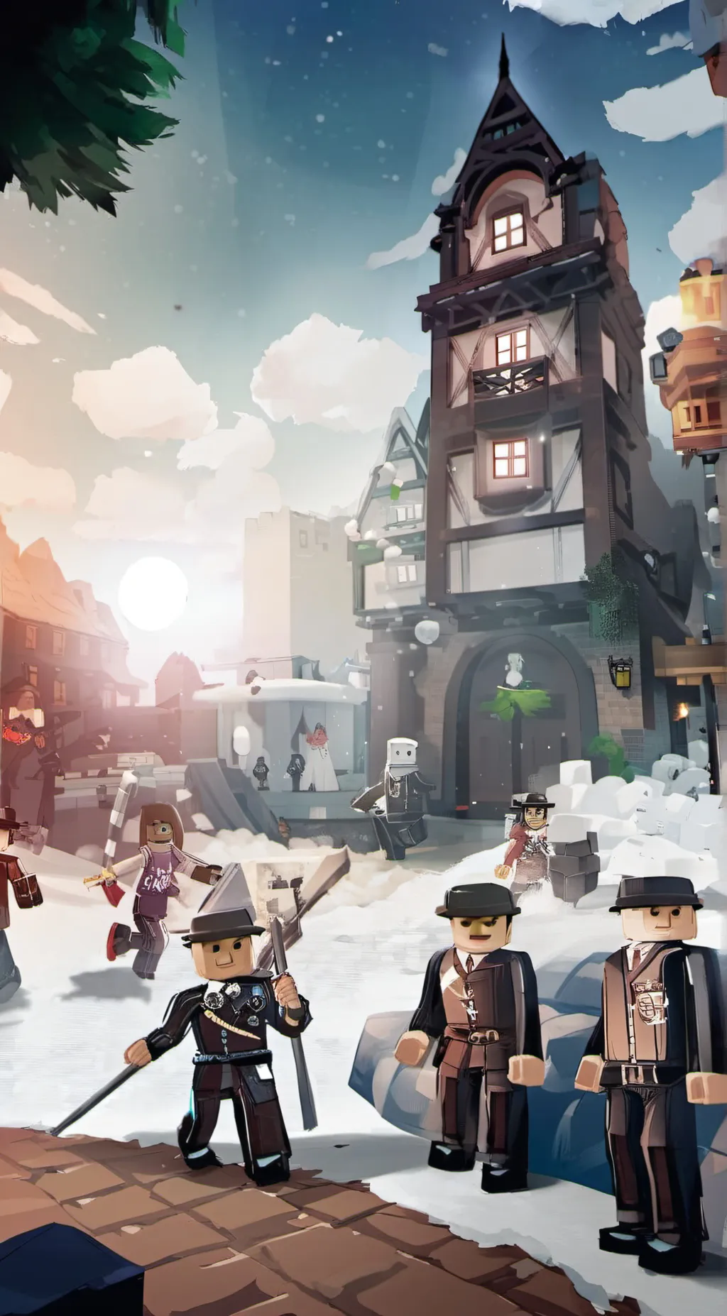 ai character: roblox  background