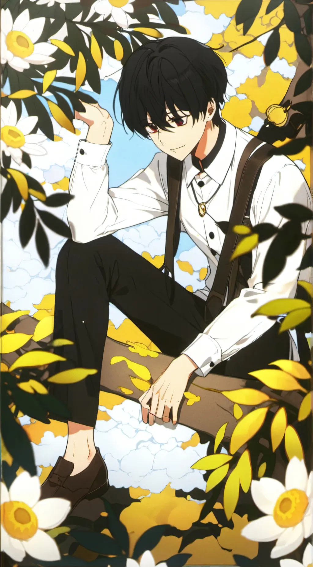 ai character: Hugo background