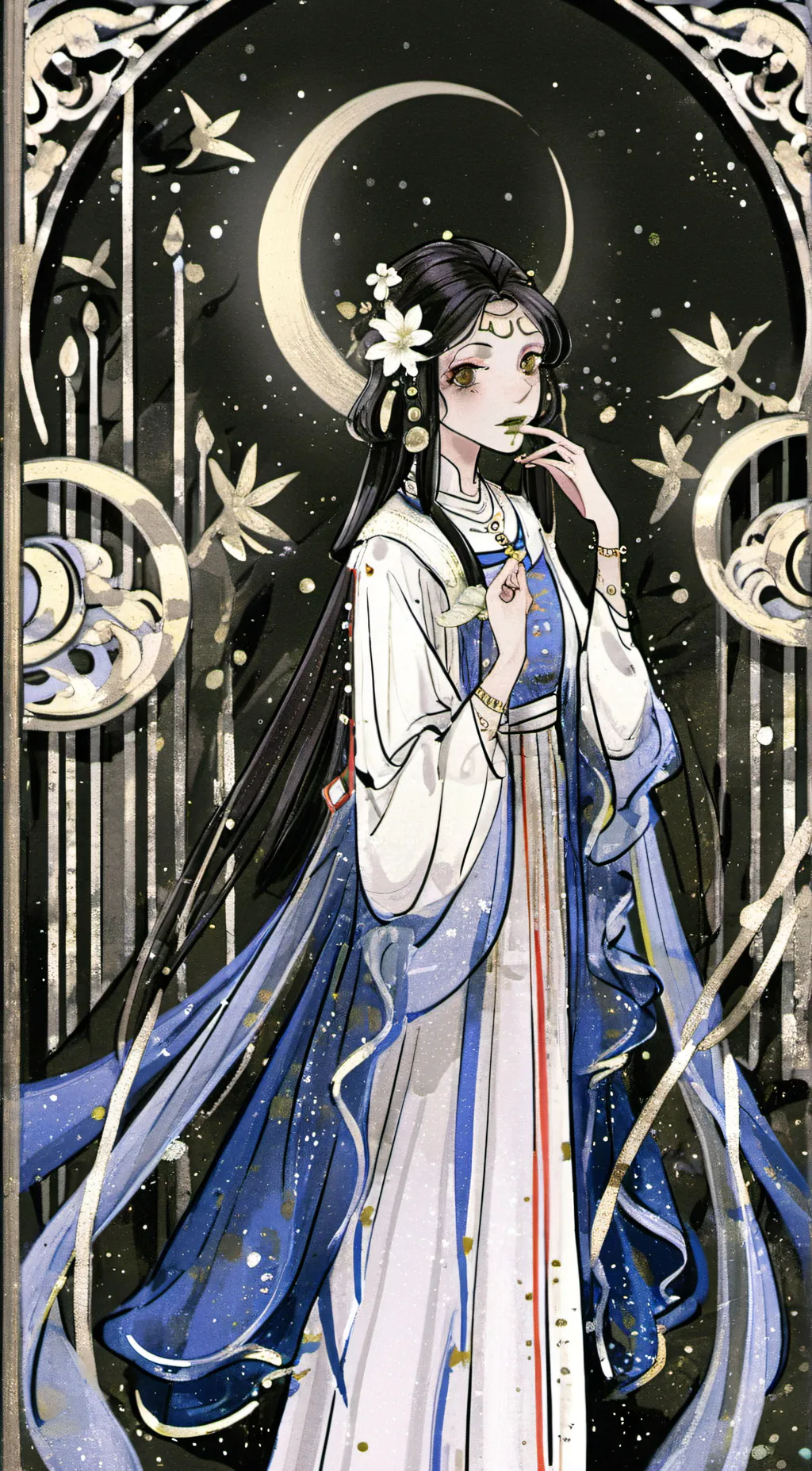 ai character: ella background