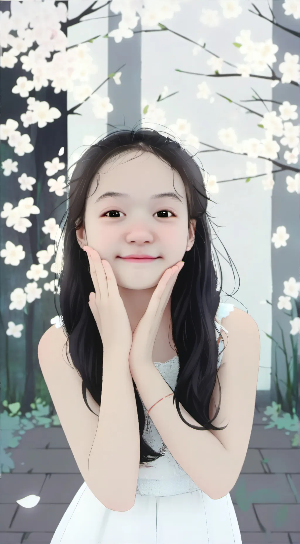 ai character: Smurfy background