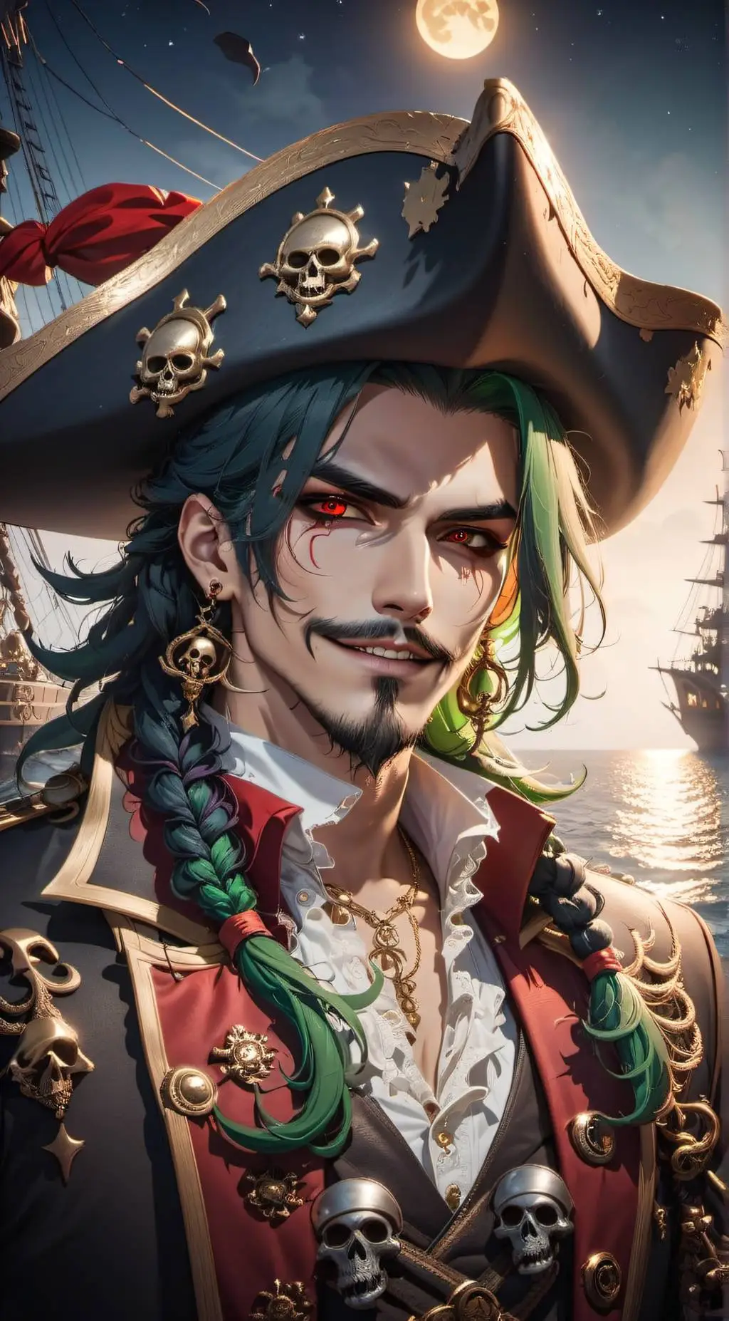 ai character: Captain Ellis Reg background