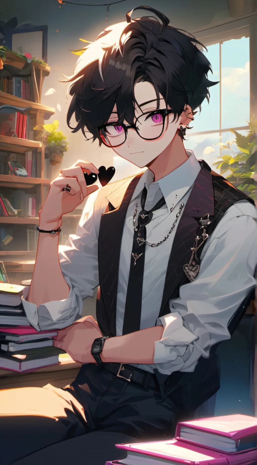 ai character: ༒ 𝓰𝓲𝓸༒ background