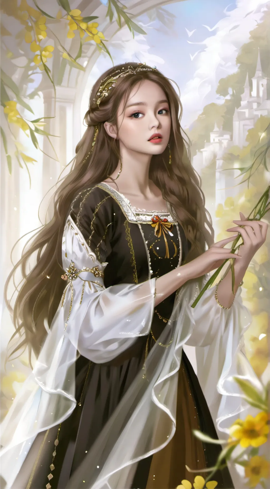 ai character: Princess Bella background