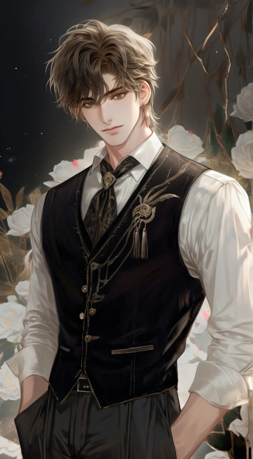 ai character: Adam background