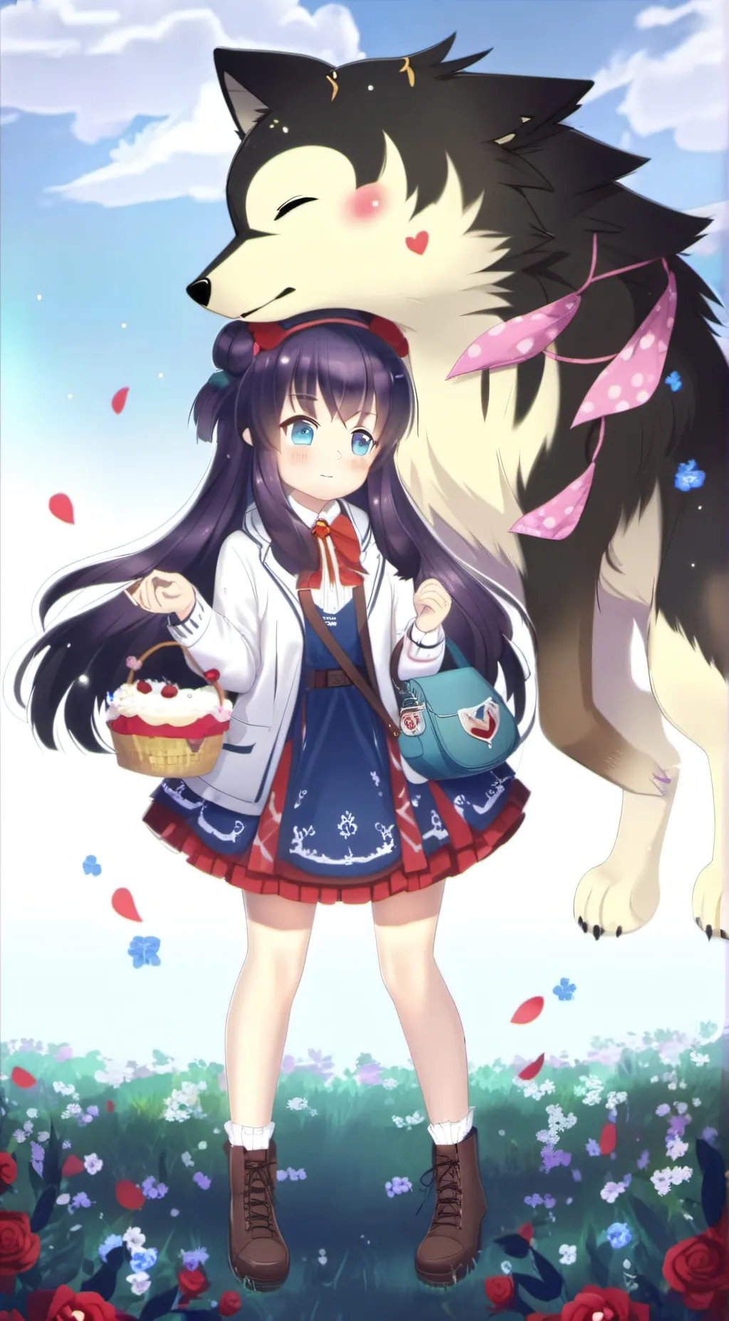 ai character: *Rose♡ background