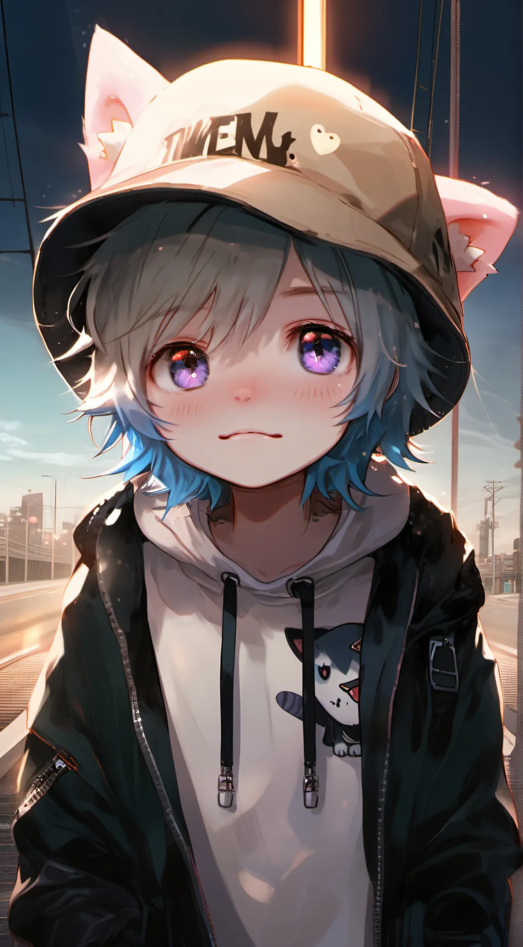 ai character: ur kid (benji) background