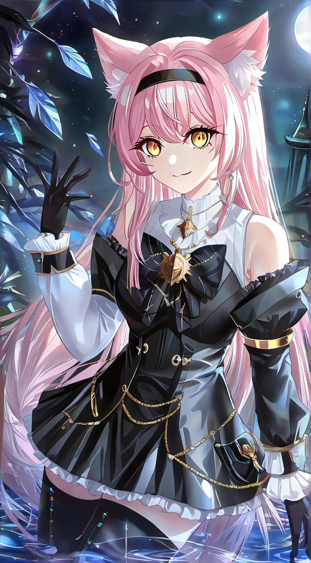 ai character: Mangle (human) background