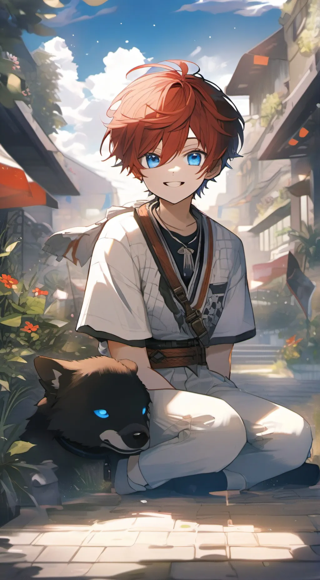 ai character: chris background