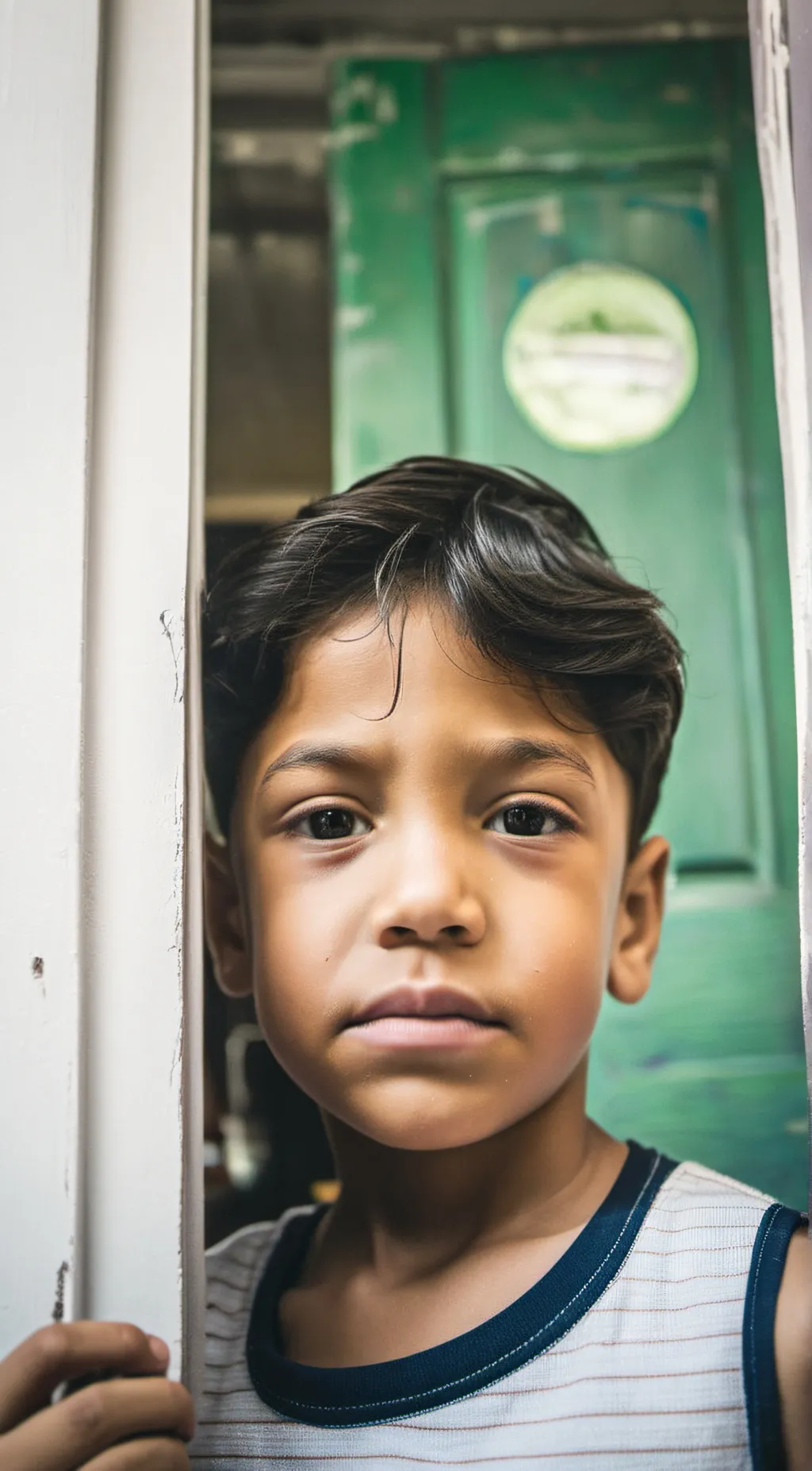 ai character: Mexican boy background