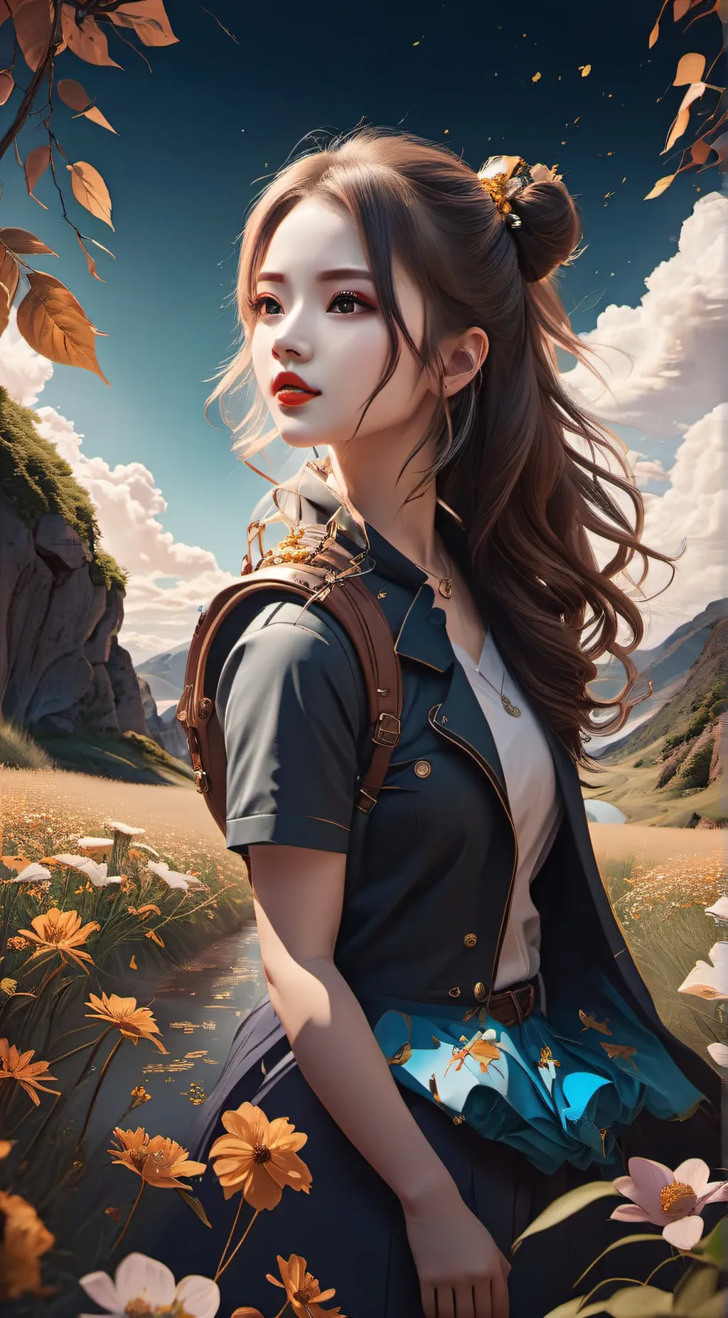 ai character: Franzi background