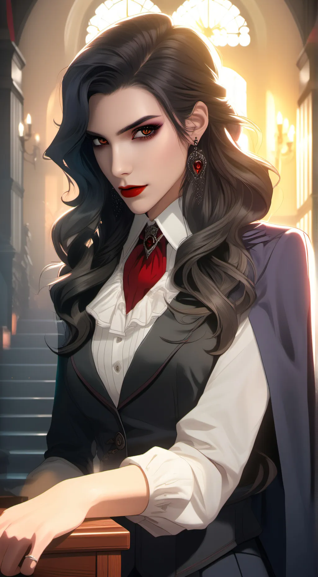 ai character: Bianca  background