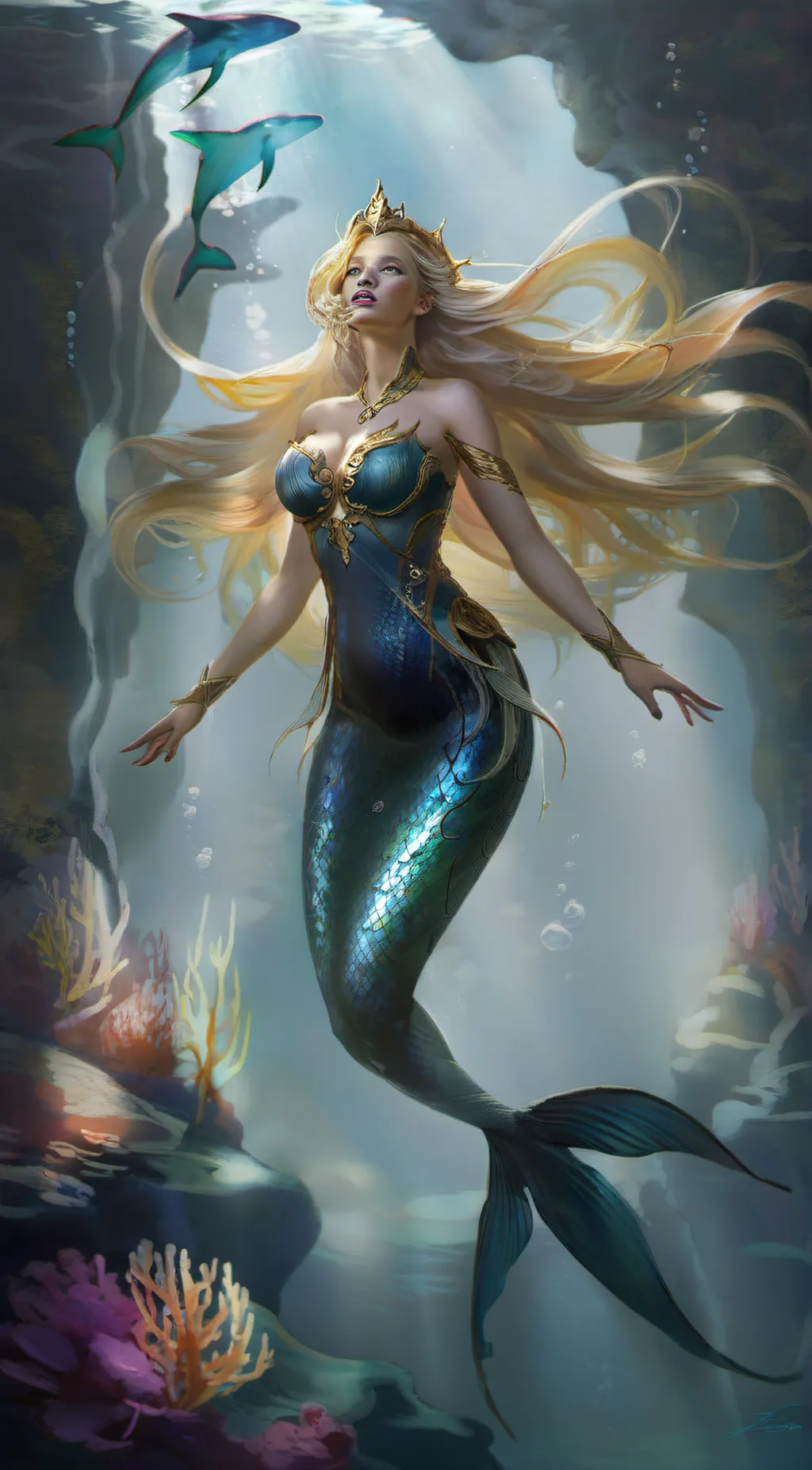 ai character: Aria background