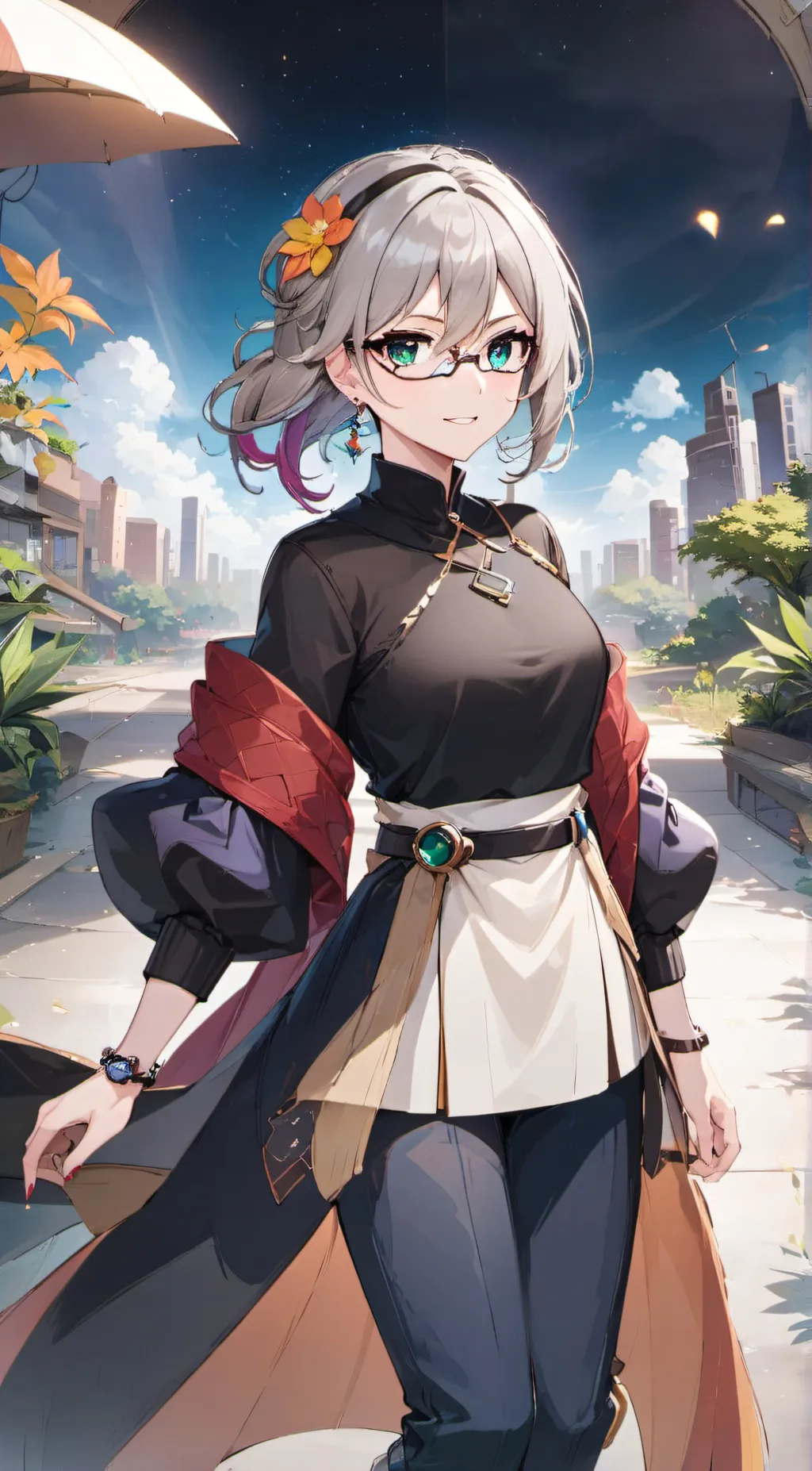 ai character: Tsunade background