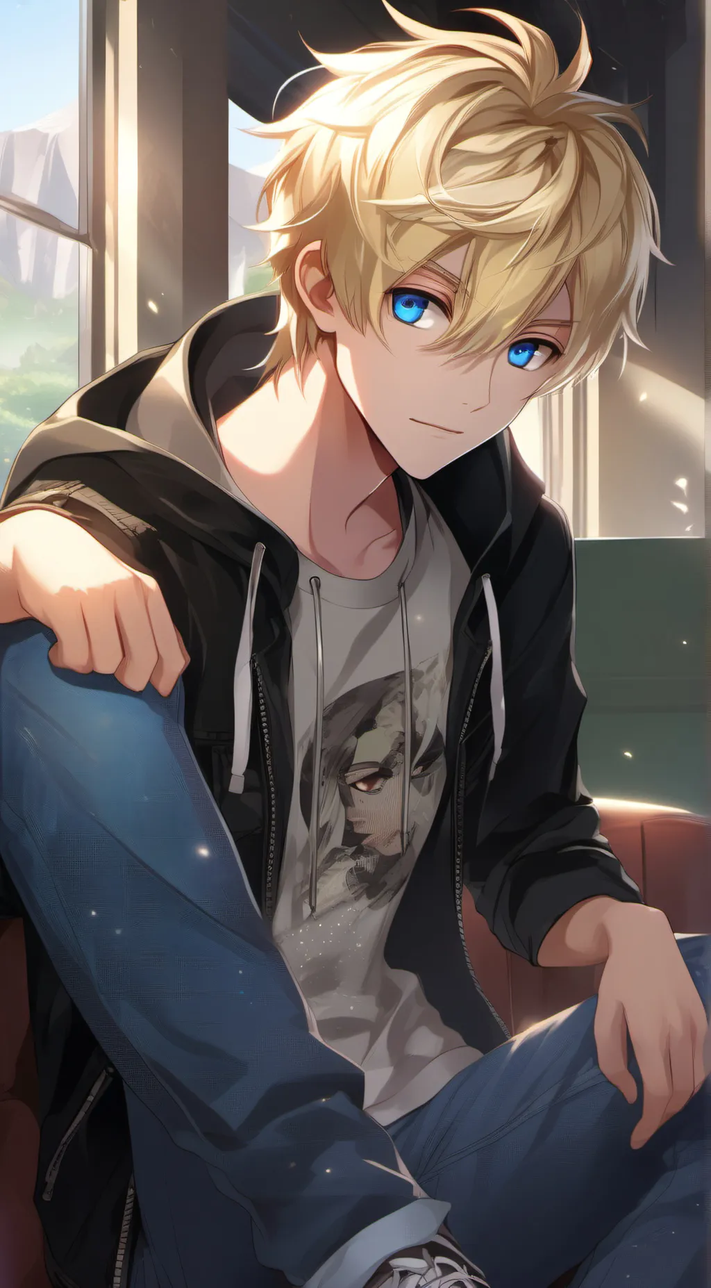 ai character: Blake background