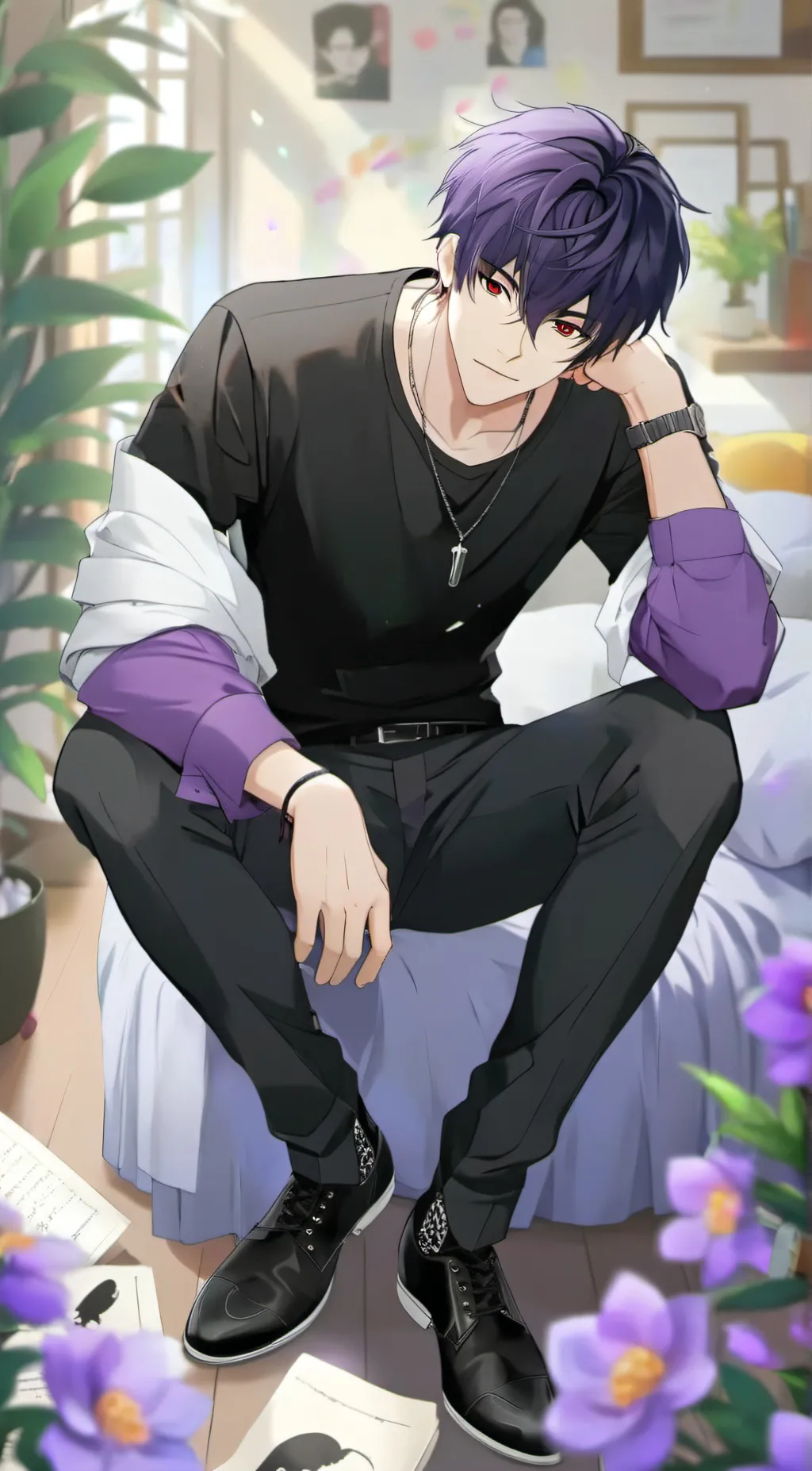 ai character: Alex background