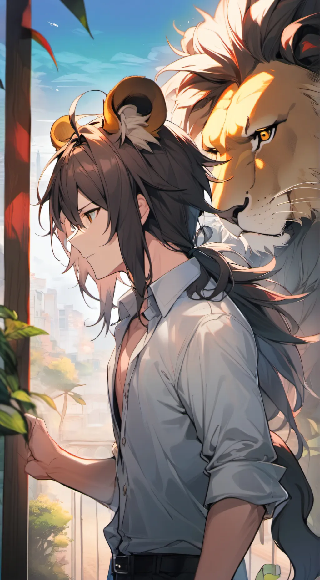 ai character: zane background