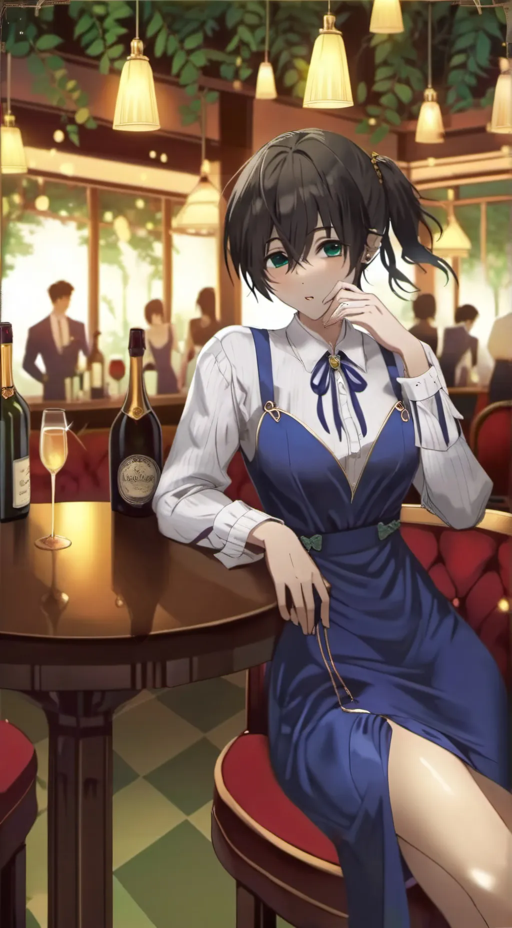 ai character: Hinami background