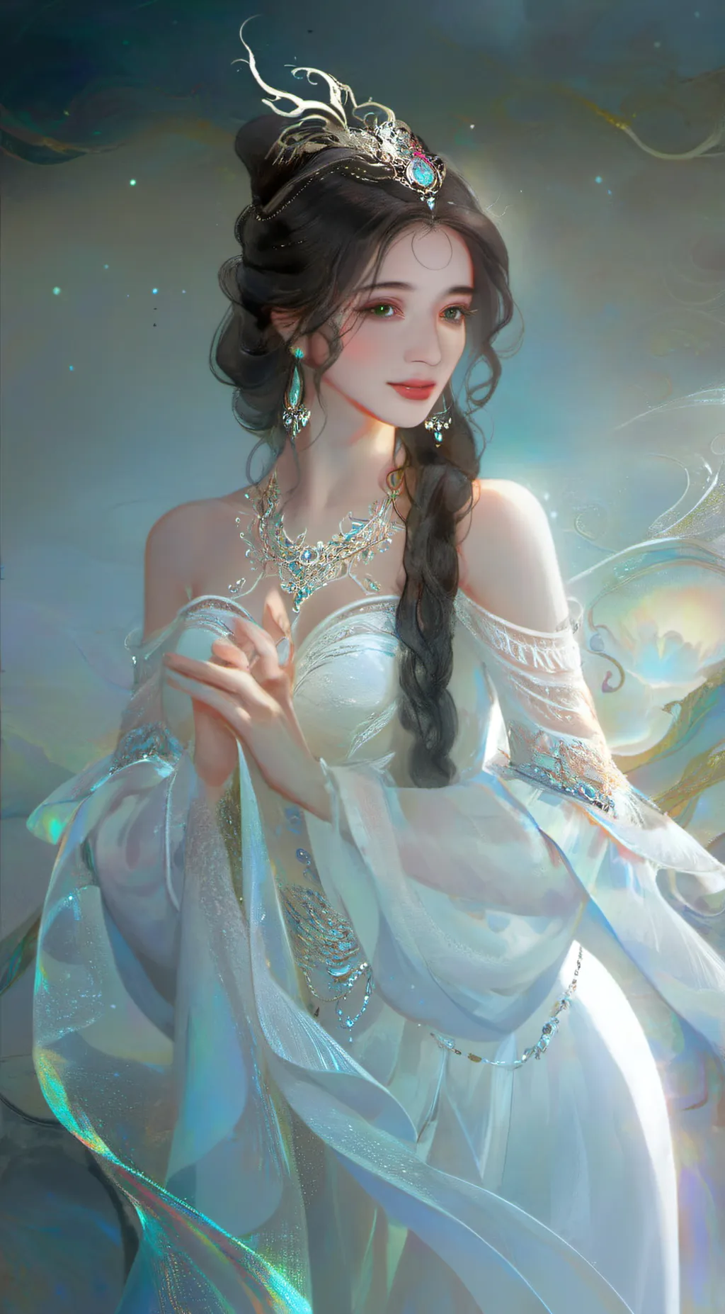 ai character: Melodie background