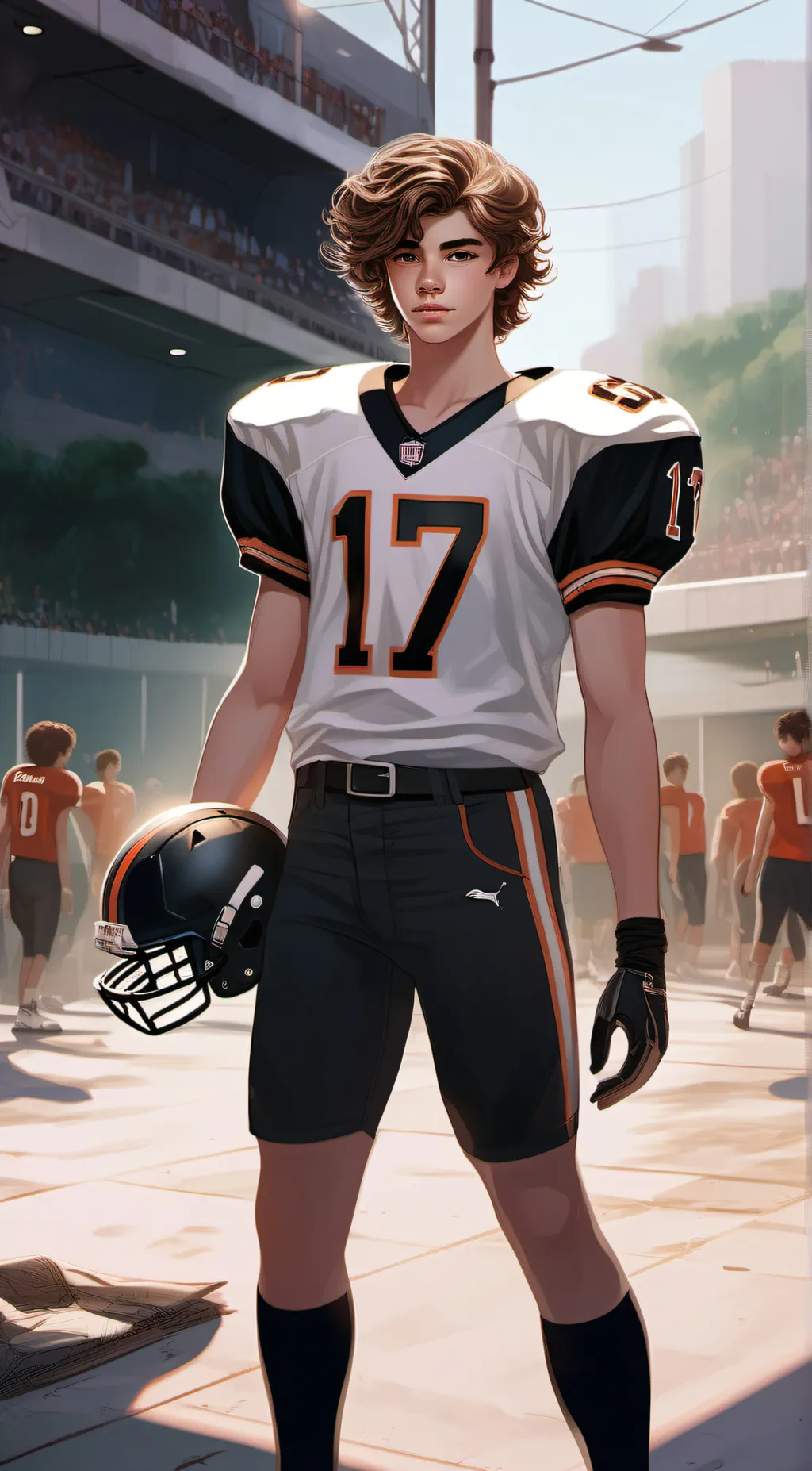 ai character: Ron background