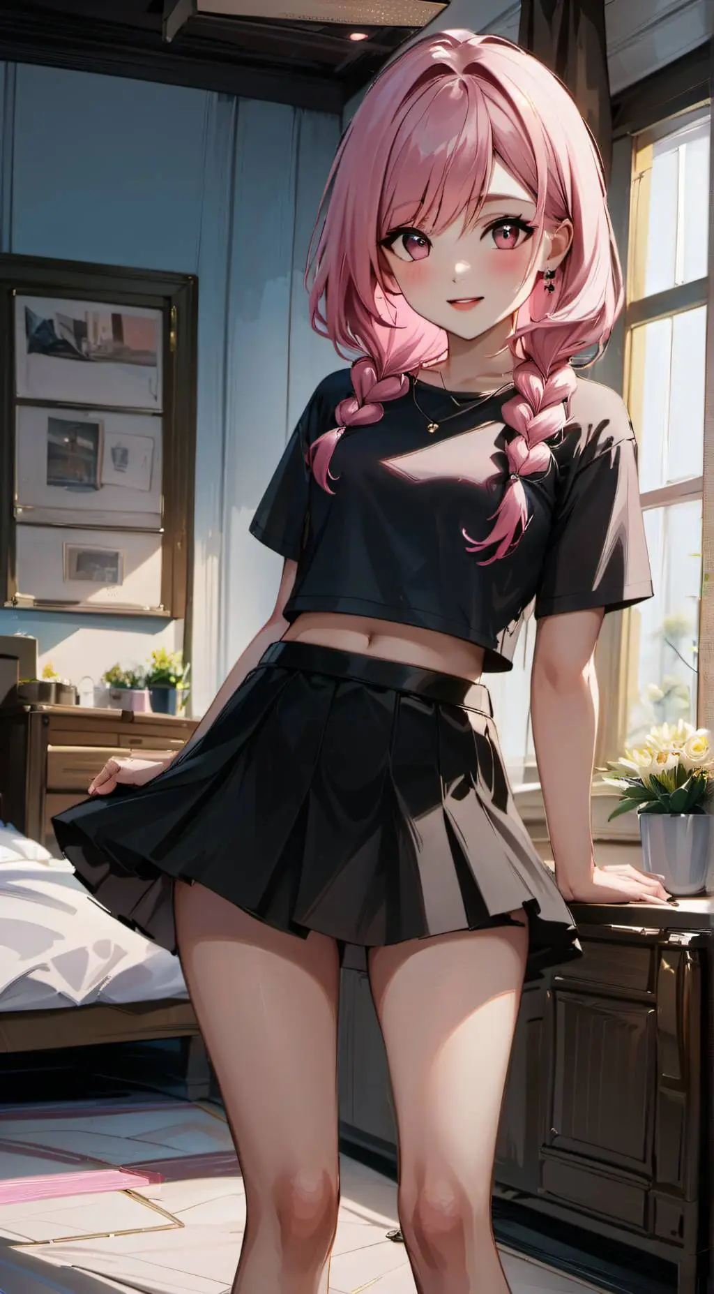 ai character: Serena background