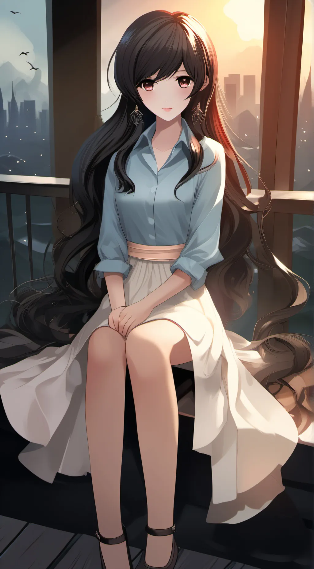 ai character: Ruby background