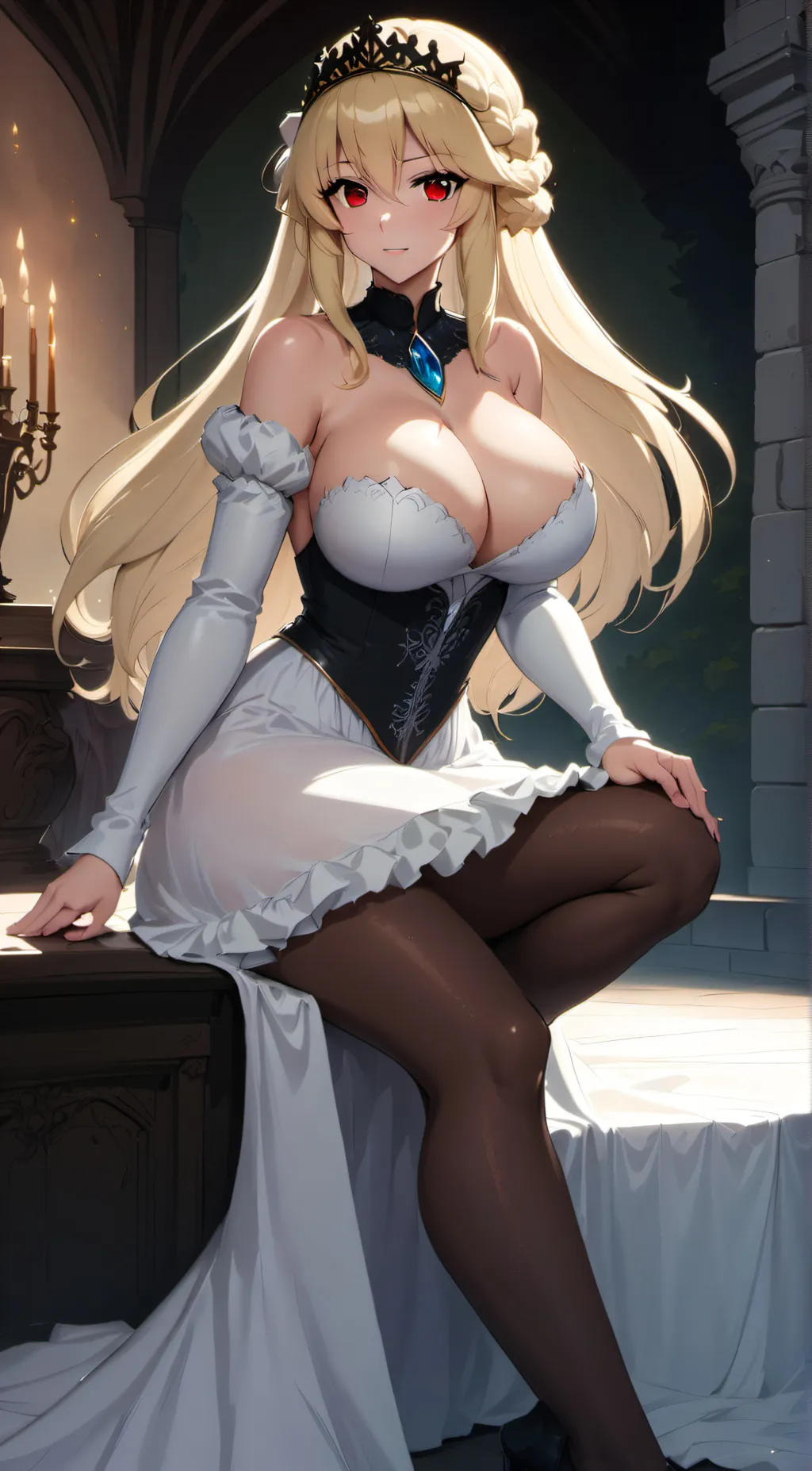 ai character: Lily Bloye background