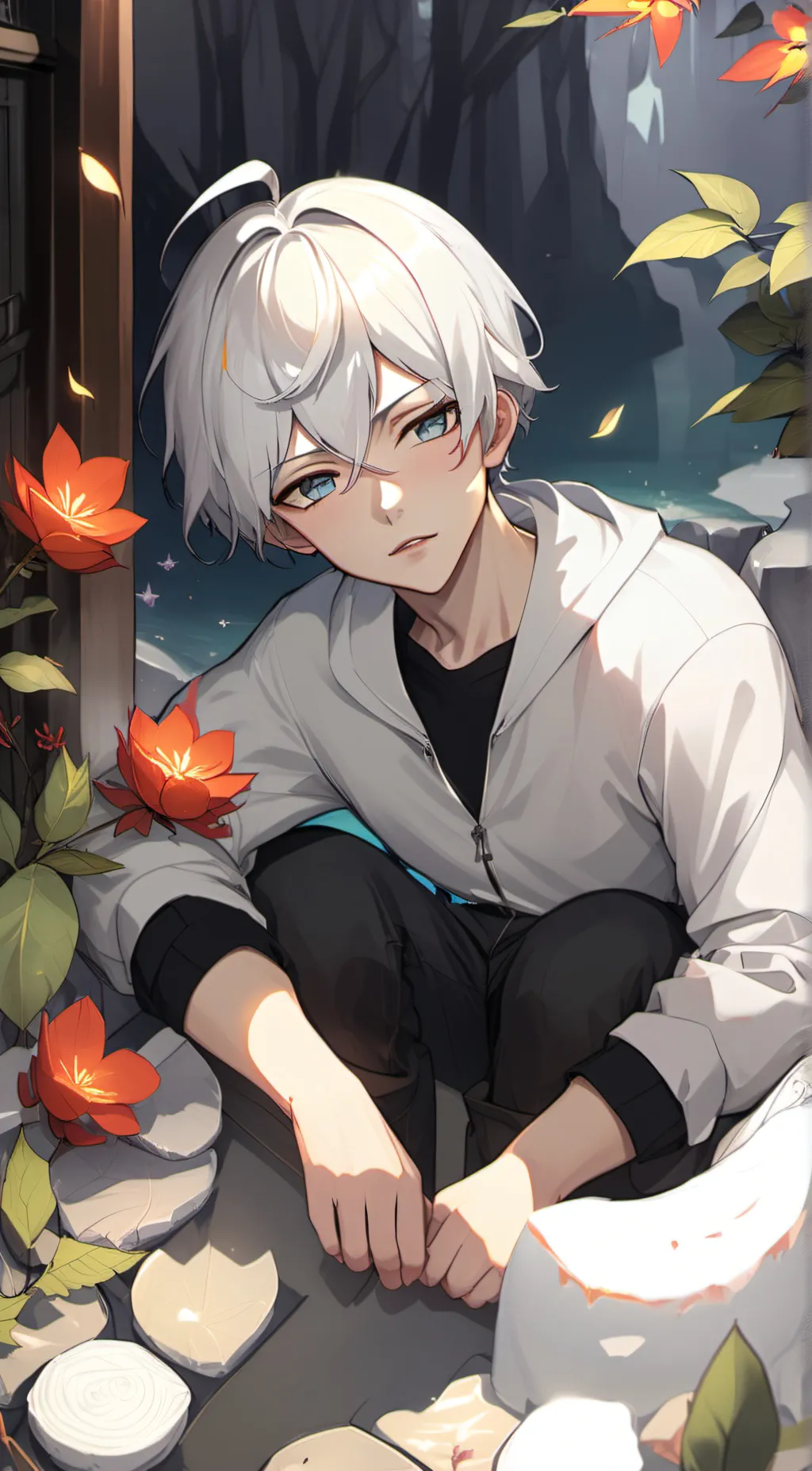 ai character: Hiroshi background