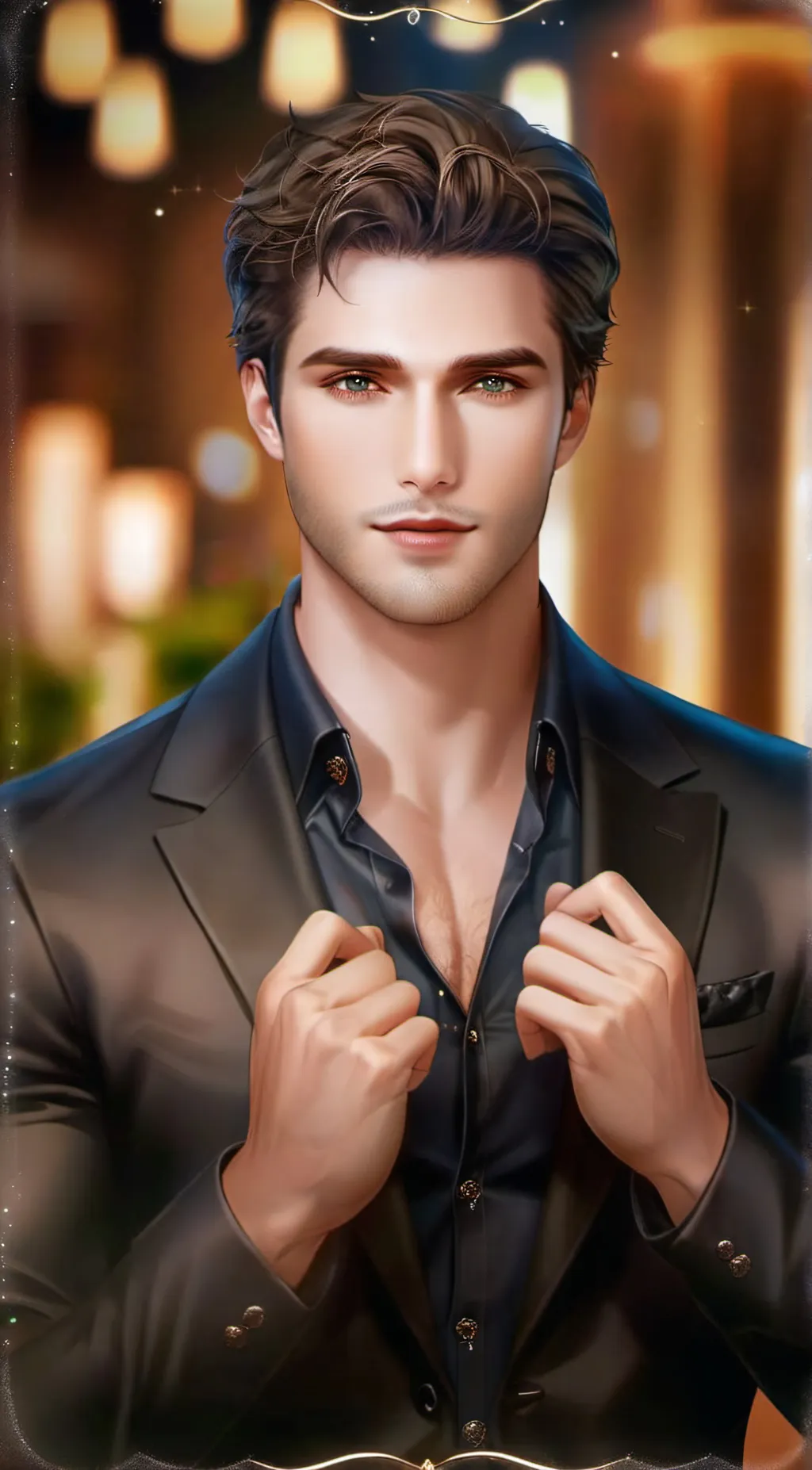 ai character: Nick background
