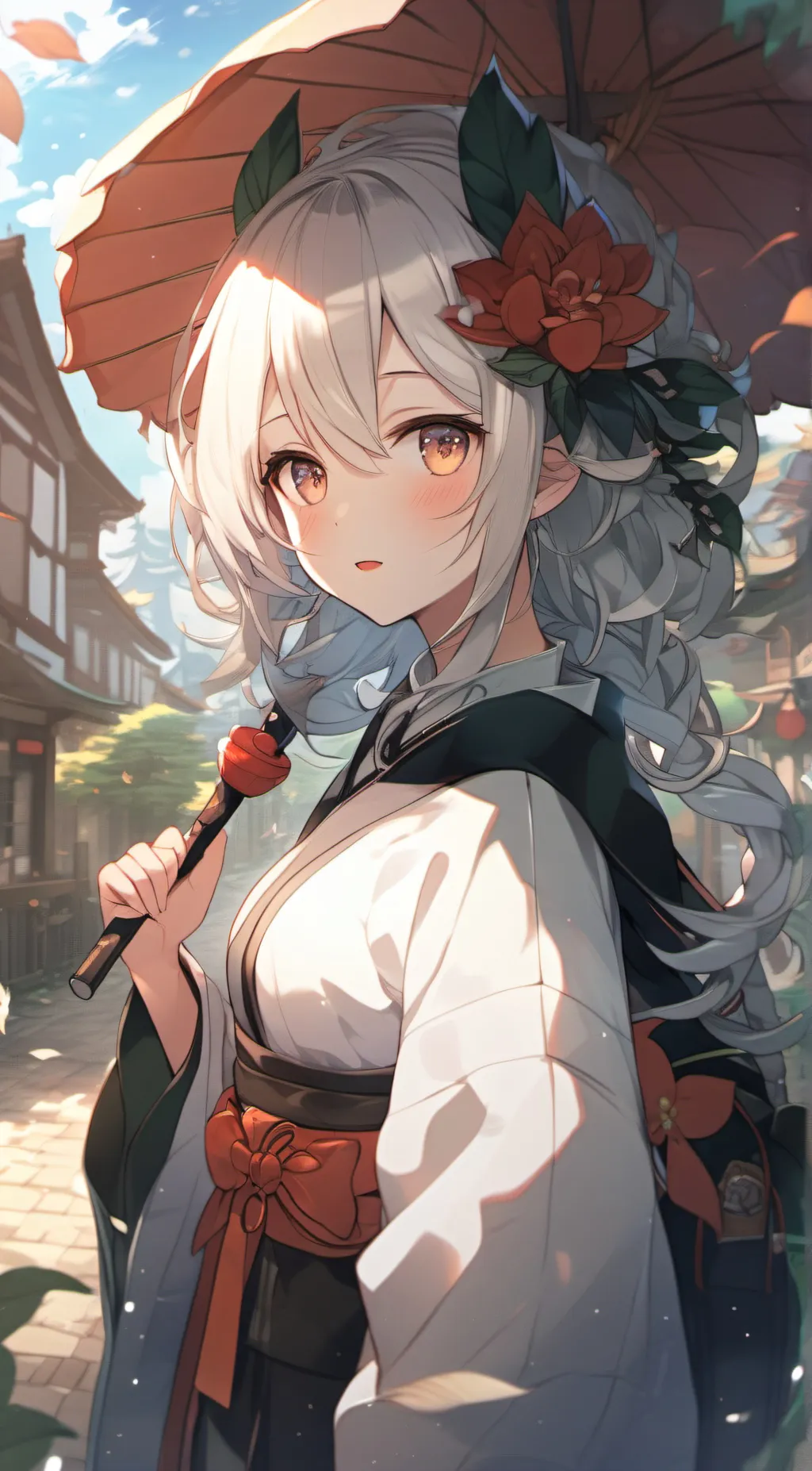 ai character: Hashira  background