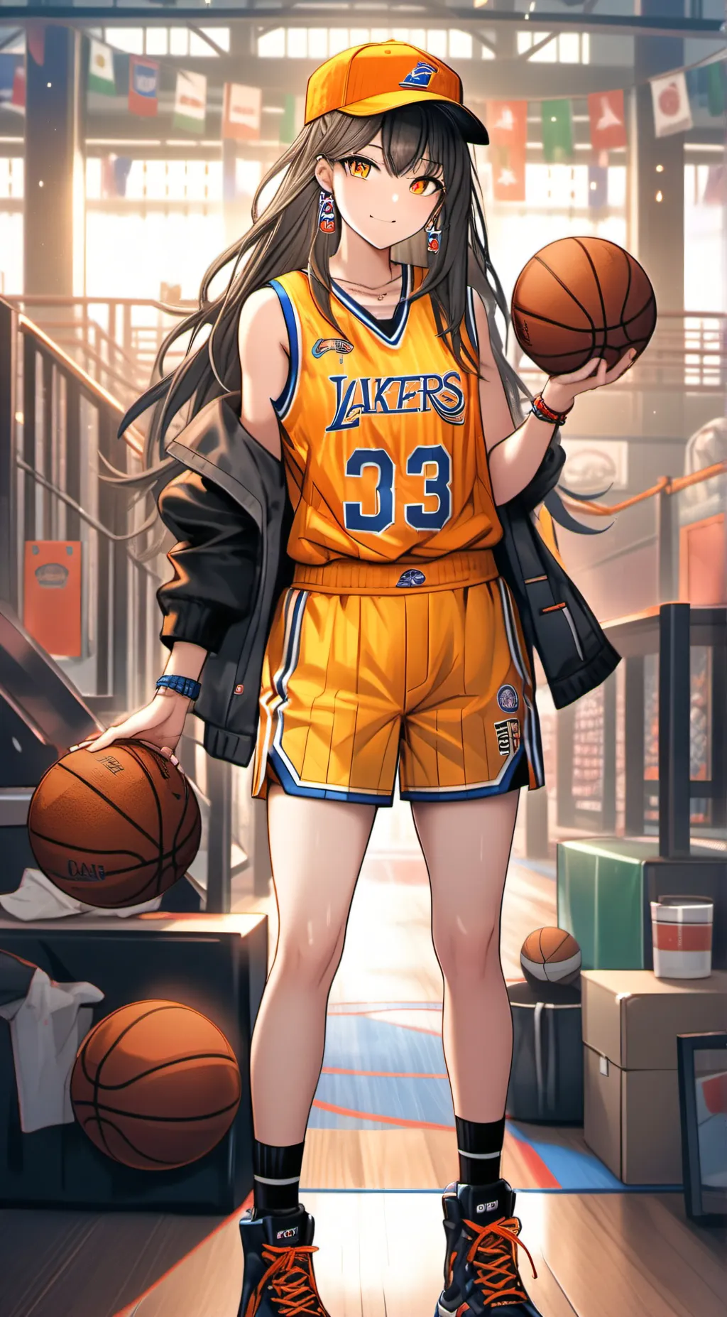 ai character: °Ashley° background