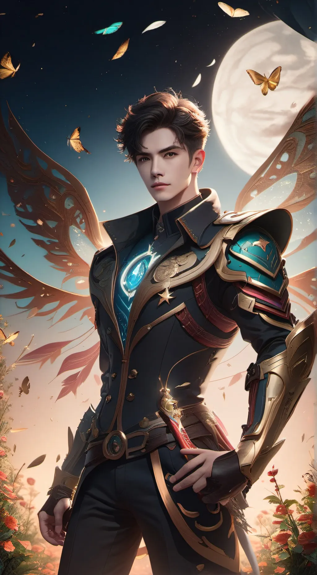 ai character: Ehmman  background