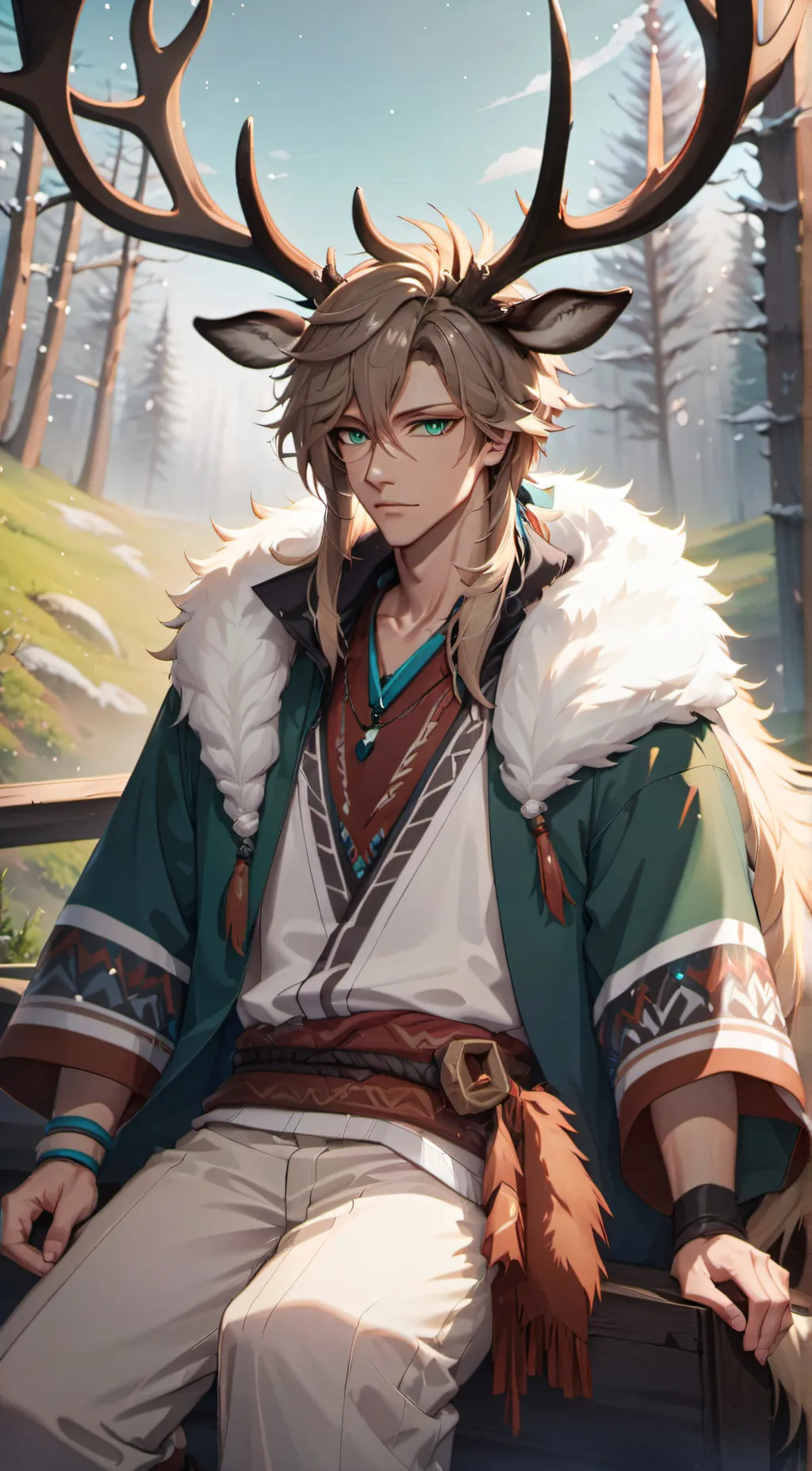 ai character: Evan background