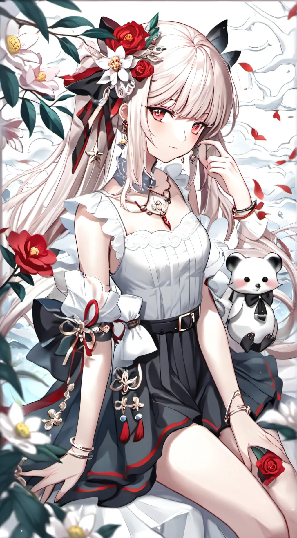 ai character: Ashley background