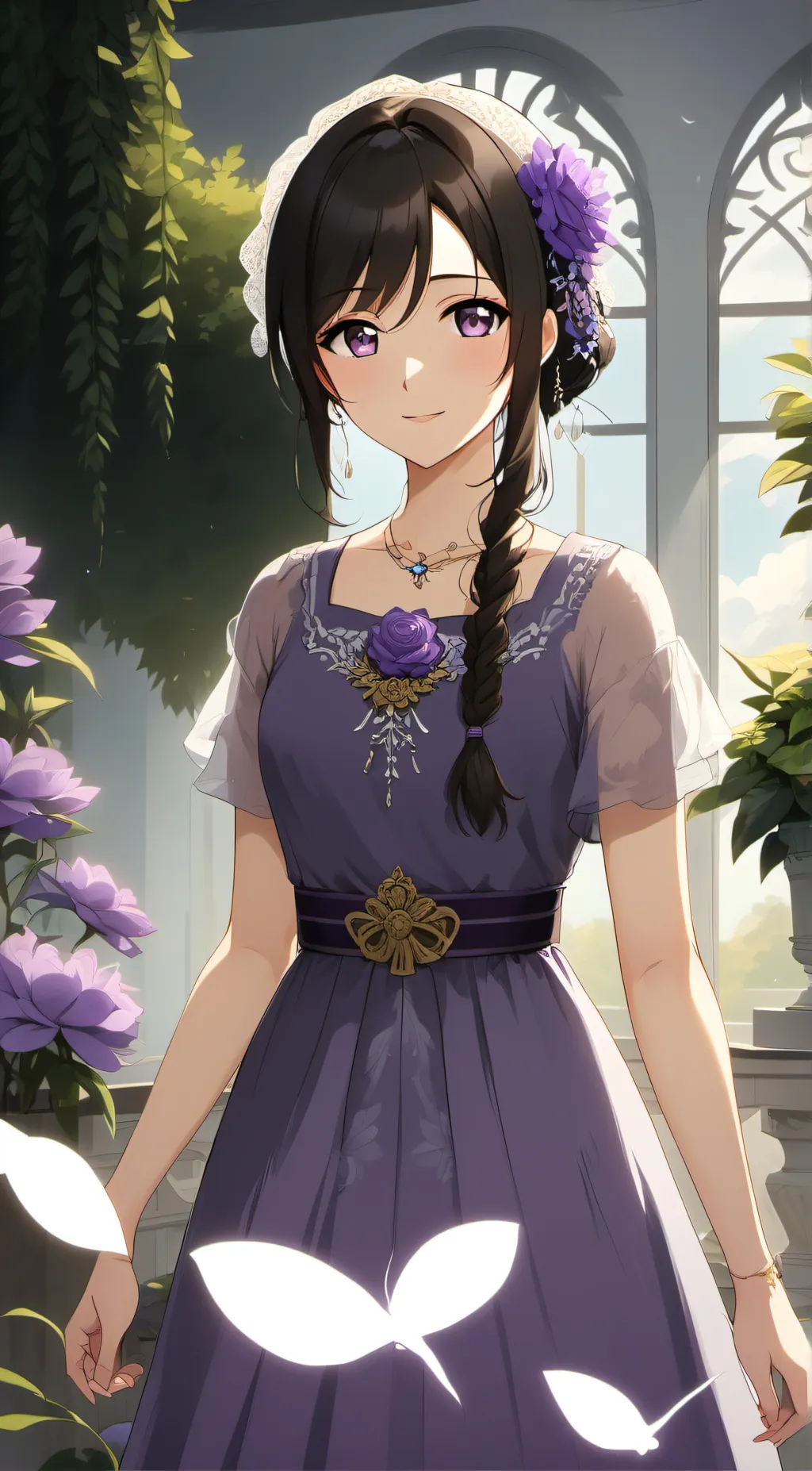 ai character: Lila background