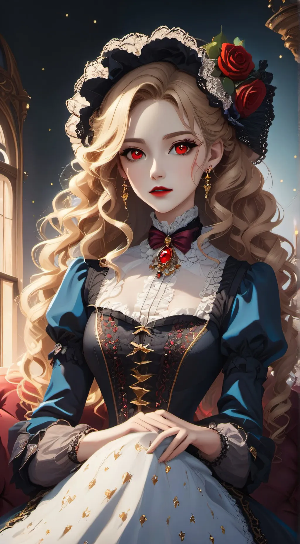 ai character: Isabella Denali  background