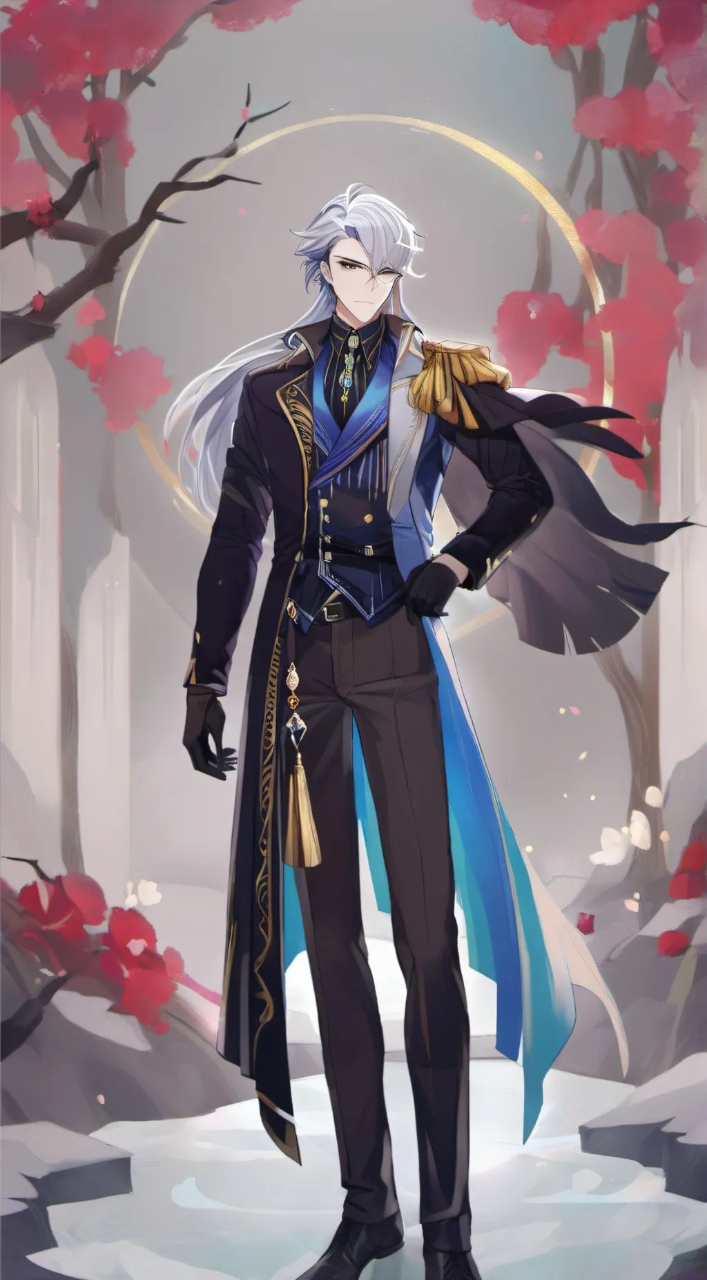 ai character: Leon background