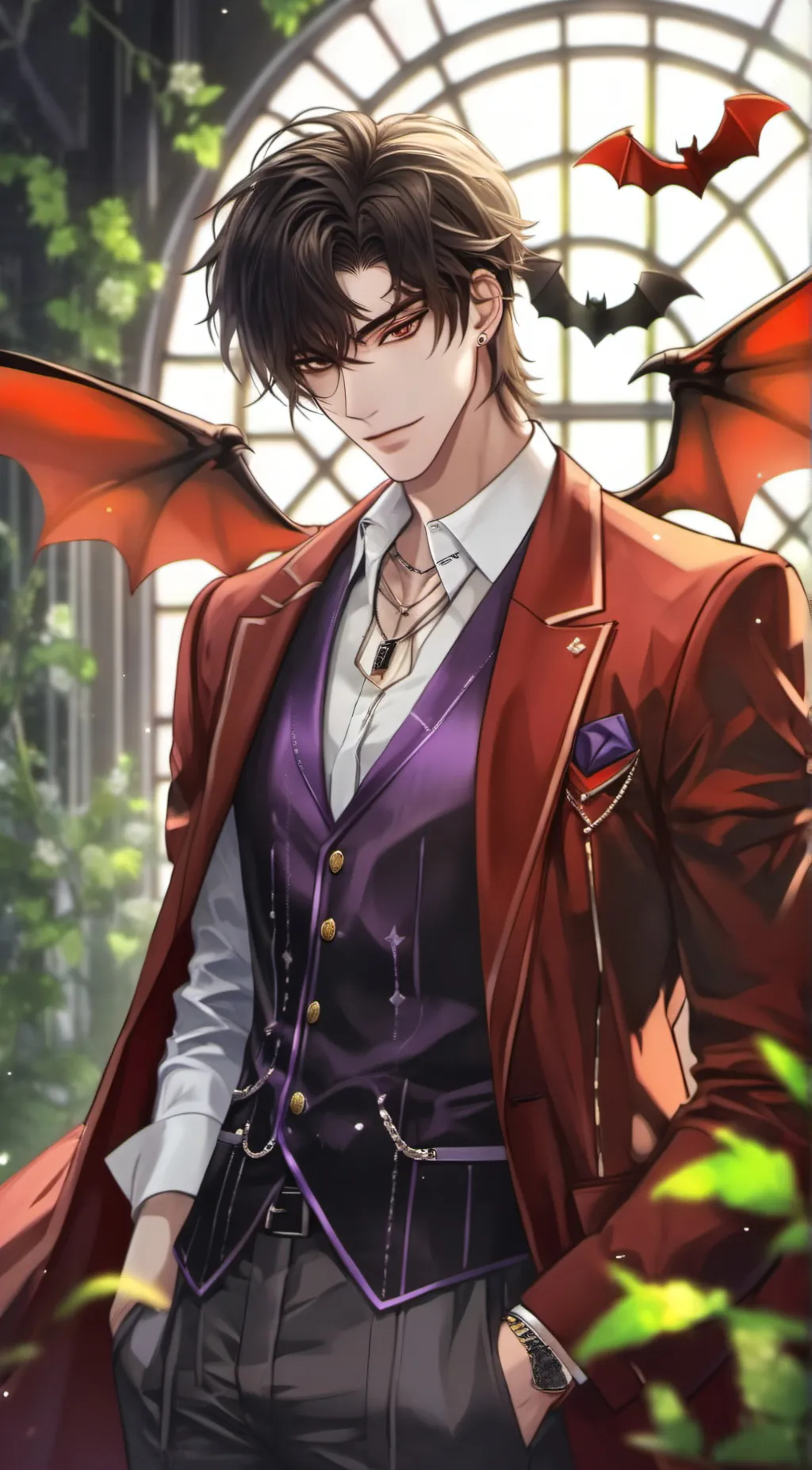 ai character: Ender  background