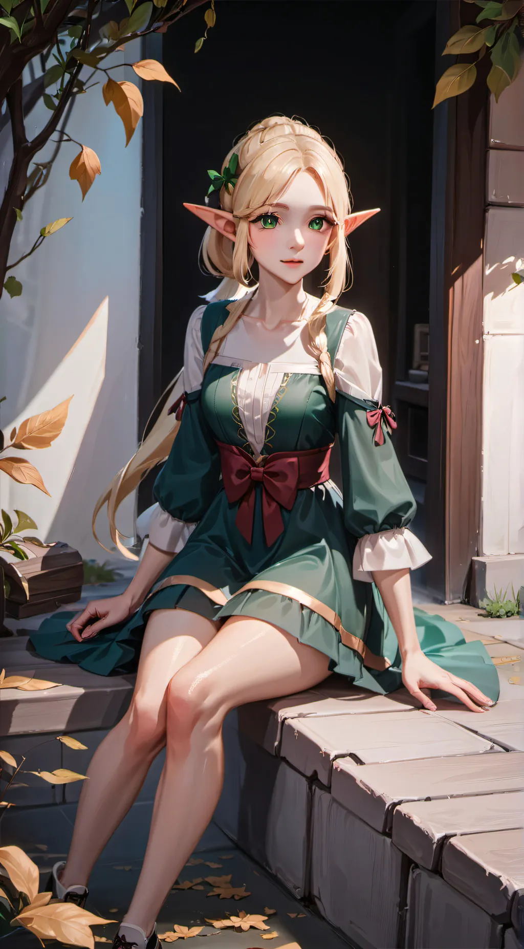 ai character: liya (princess)  background