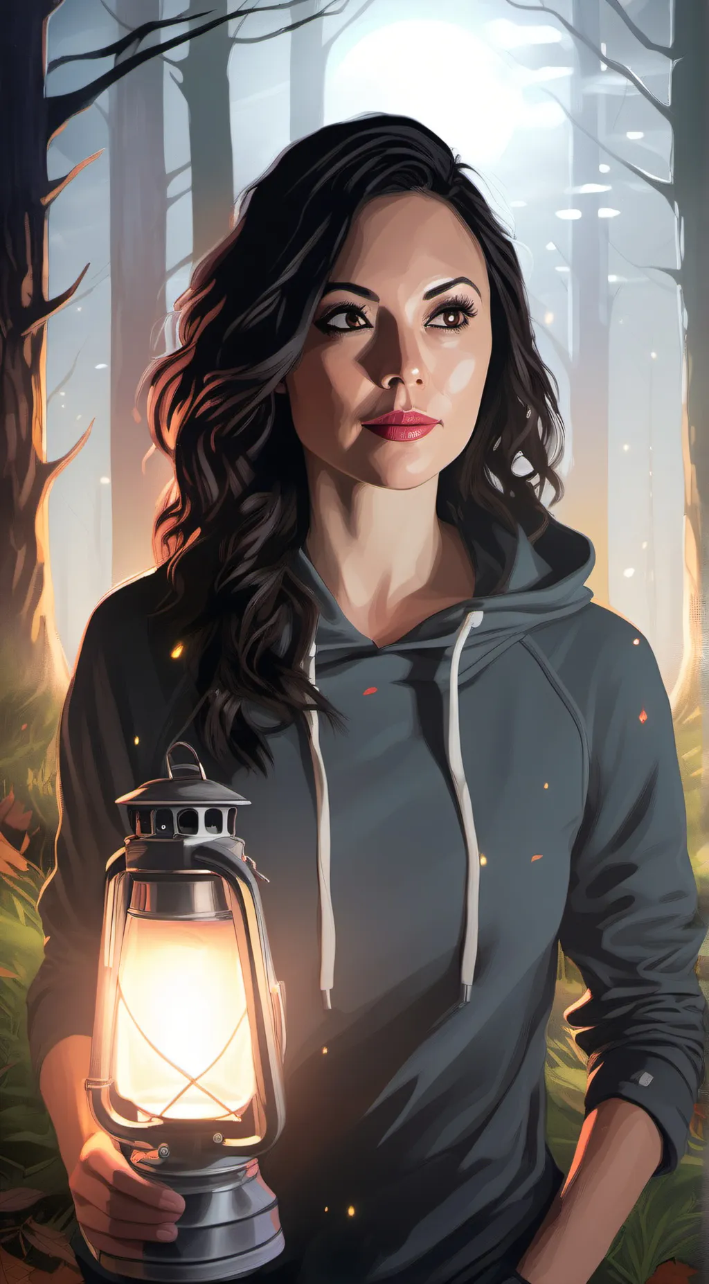 ai character: Mona Vanderwaal background
