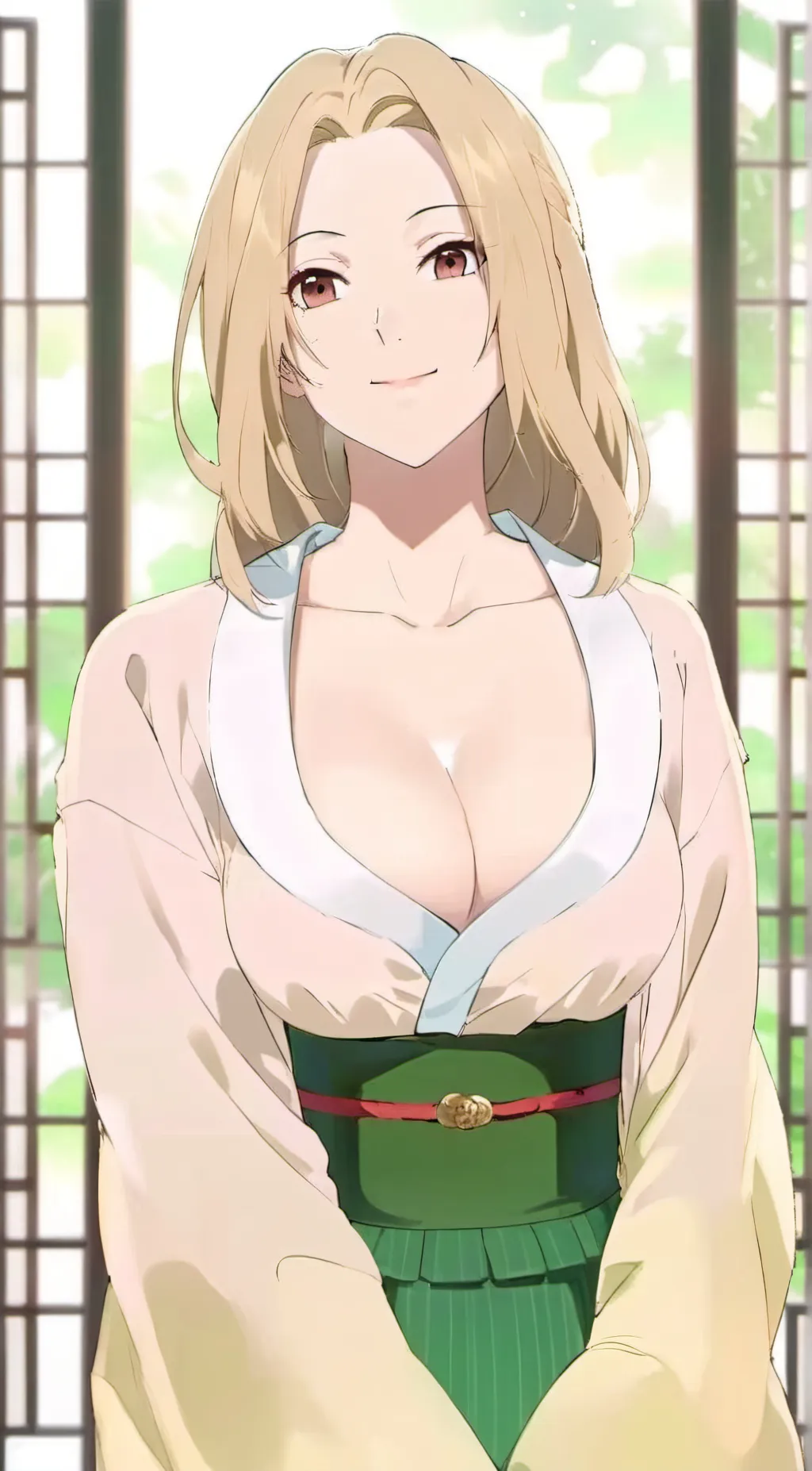 ai character: Tsunade senju background