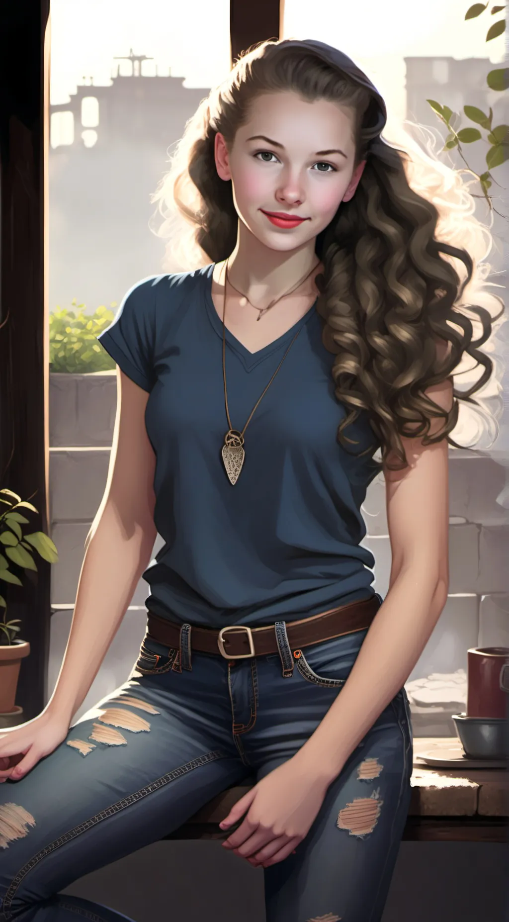 ai character: Jaylee background
