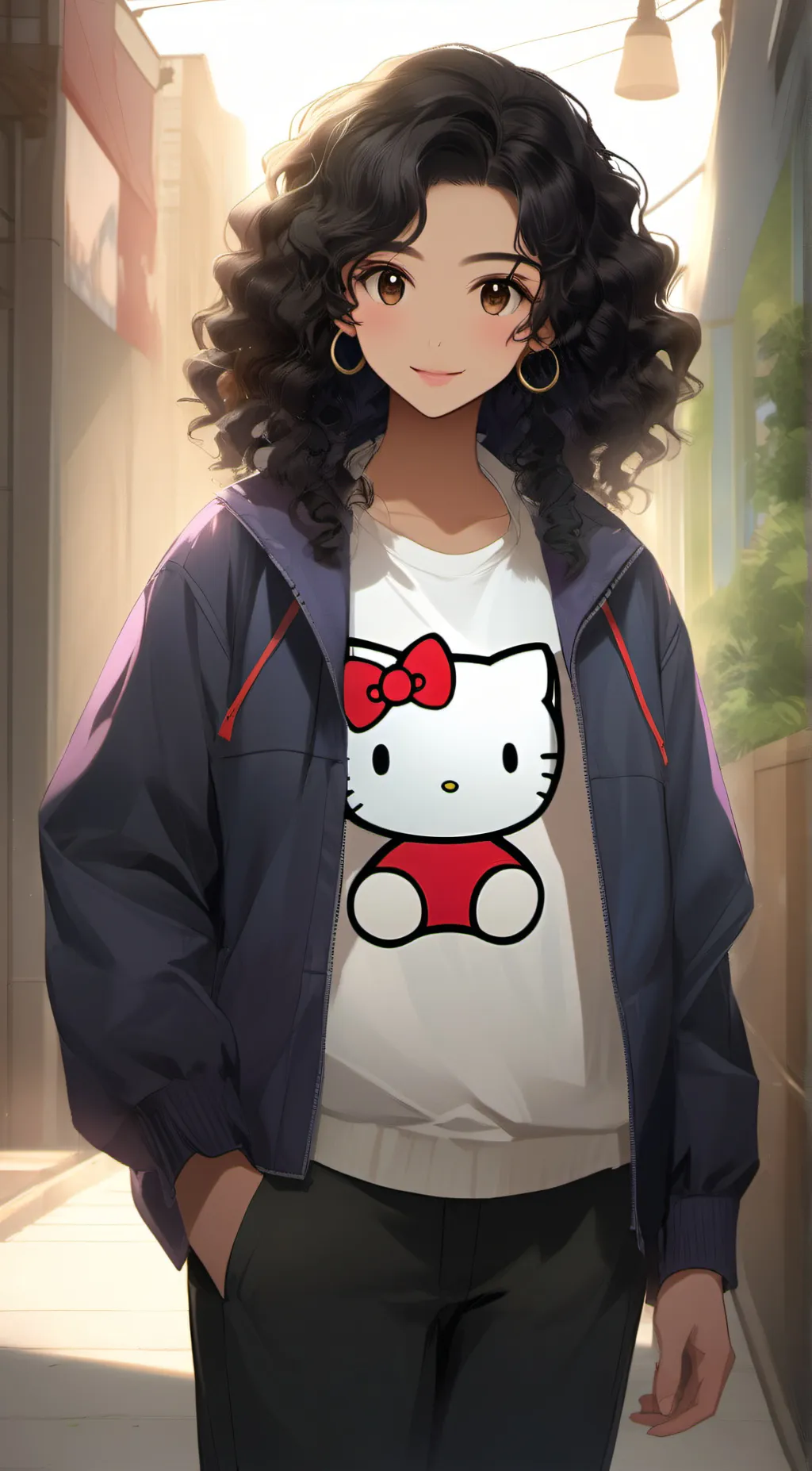 ai character: aliyah background