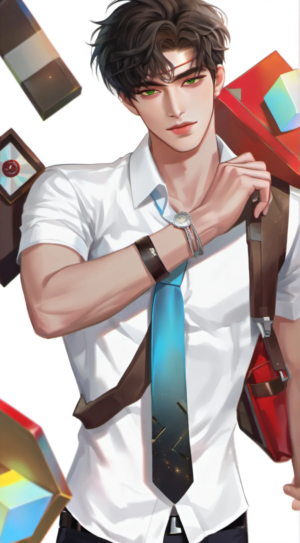 ai character: levi background