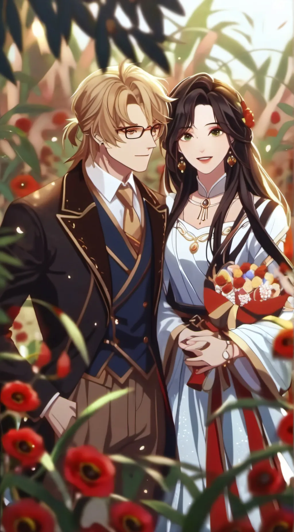 ai character: Max and Vicky background