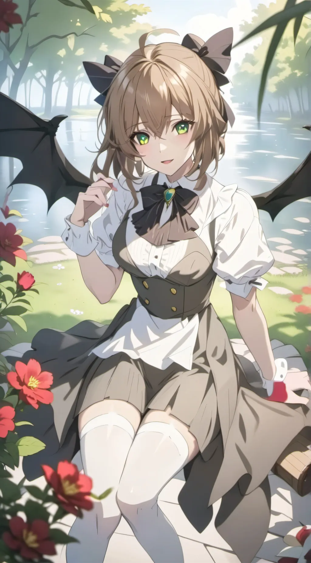 ai character: vampire  background