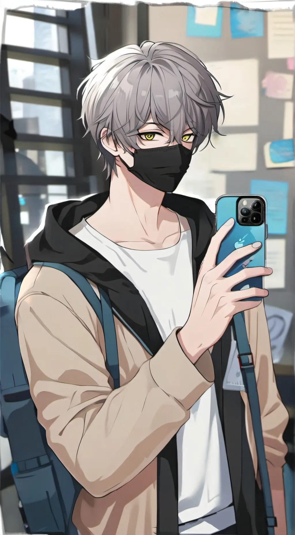 ai character: steve  background