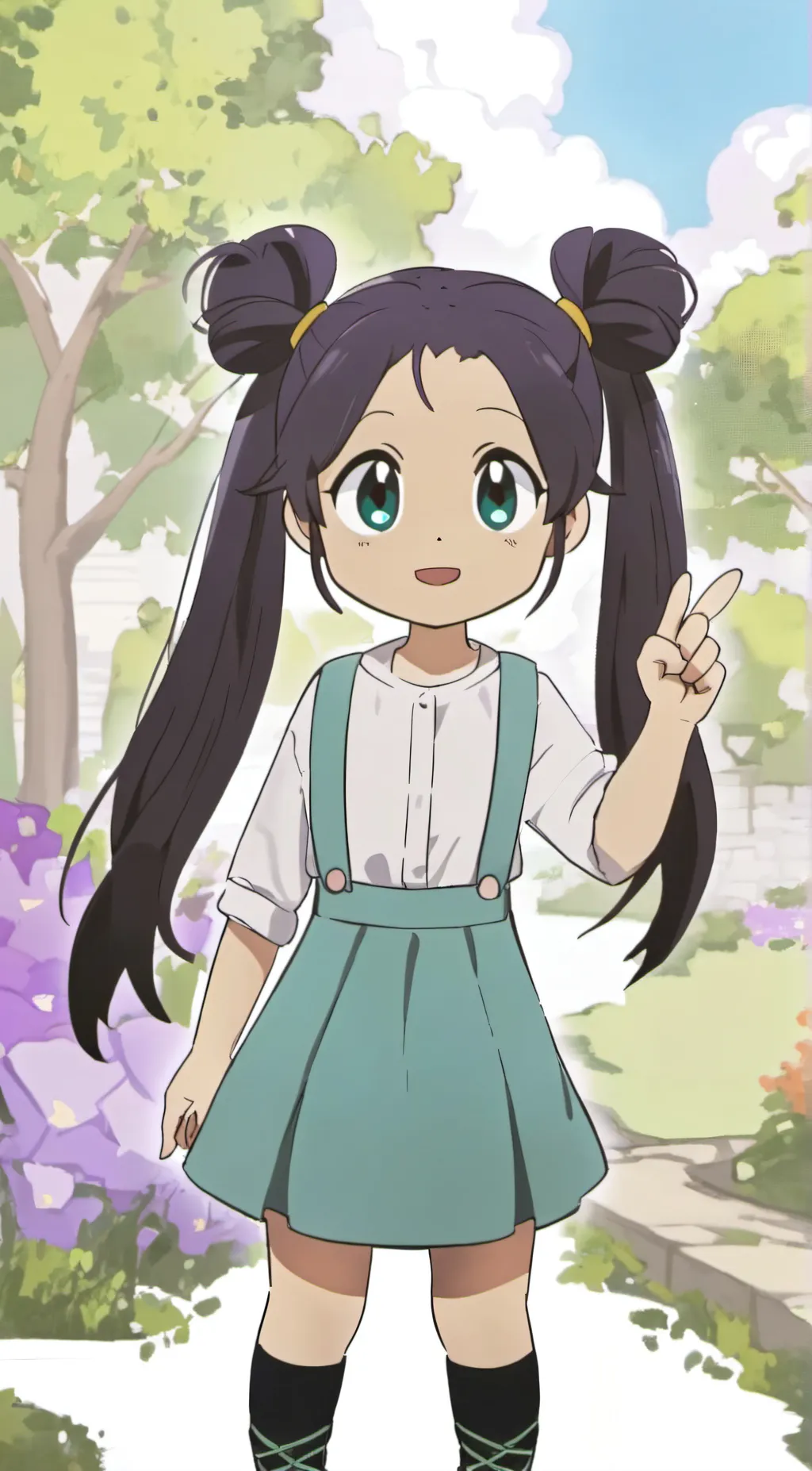 ai character: makio  background